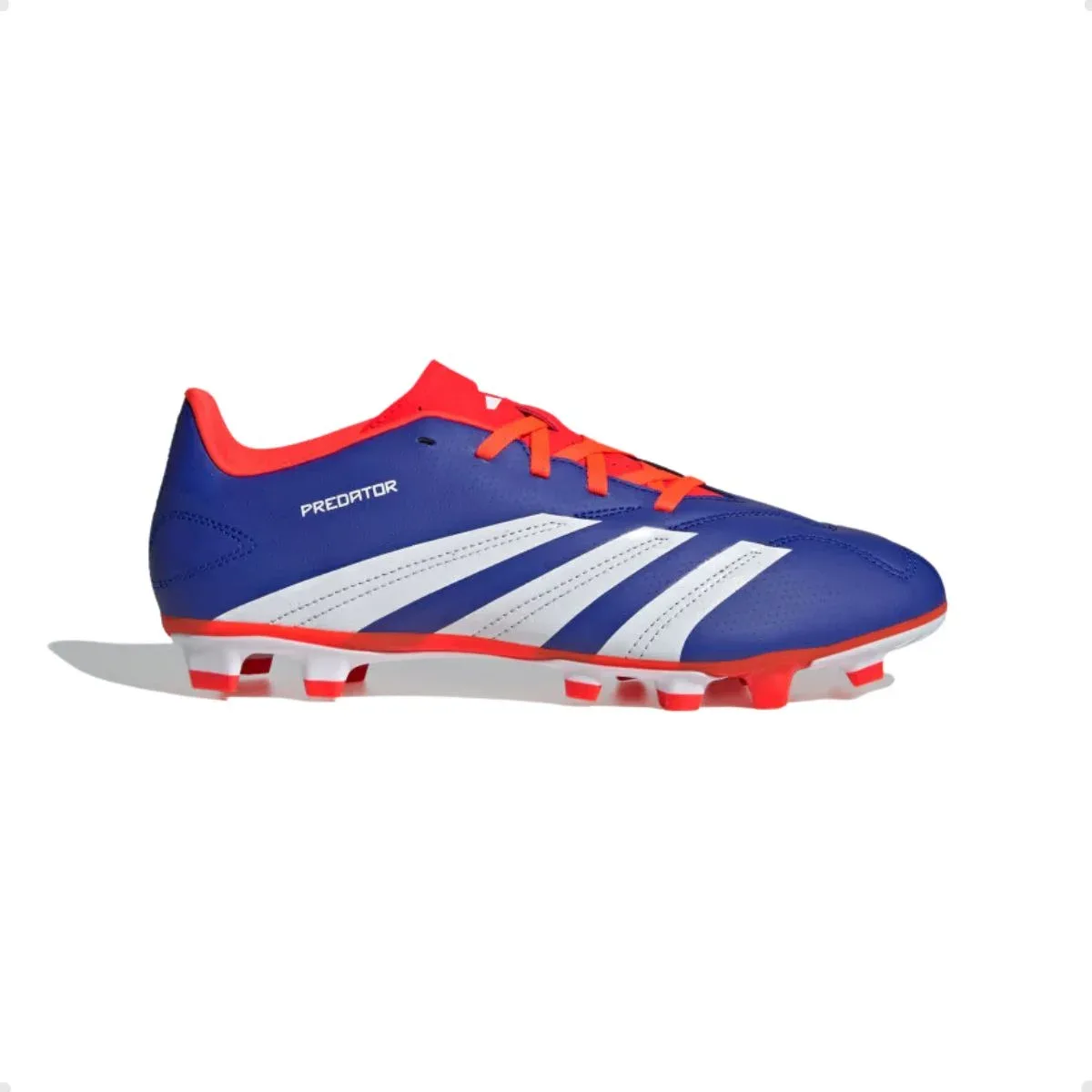 Chuteira Adidas Predator 24 Club Campo - Azul/Branco
