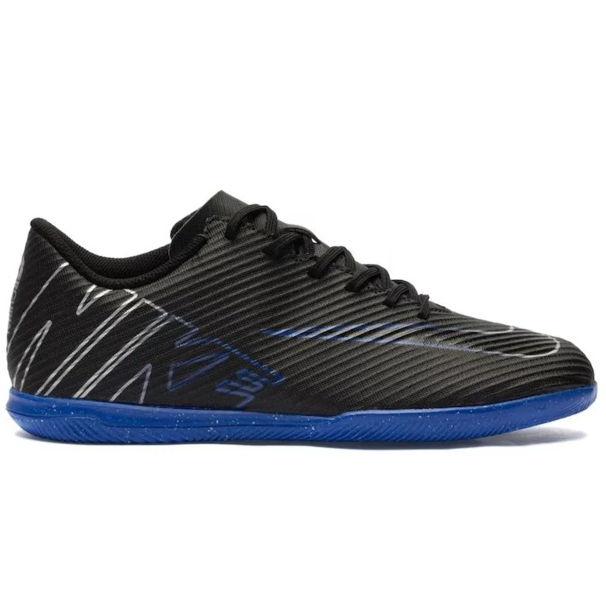 Chuteira Nike Mercurial Vapor 15 Club Futsal - Preto/Azul