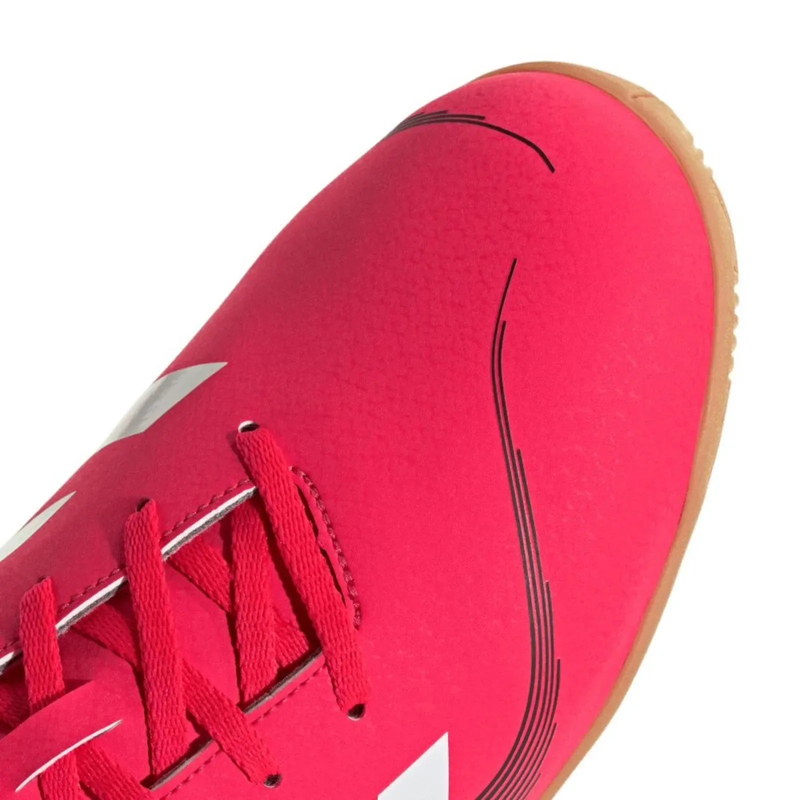 Chuteira Adidas Predator Essentials 25 Futsal - Red/White - foto 4