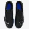 Chuteira Nike Phantom GX Club Futsal - Black/Blue - foto 4