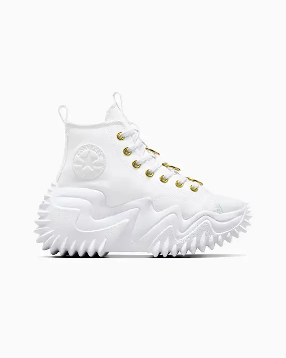 Converse Run Star Motion CX High - White Gold